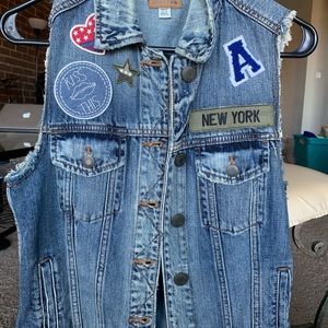 American Eagle Jeans vest
